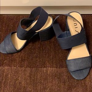 Denim sandal